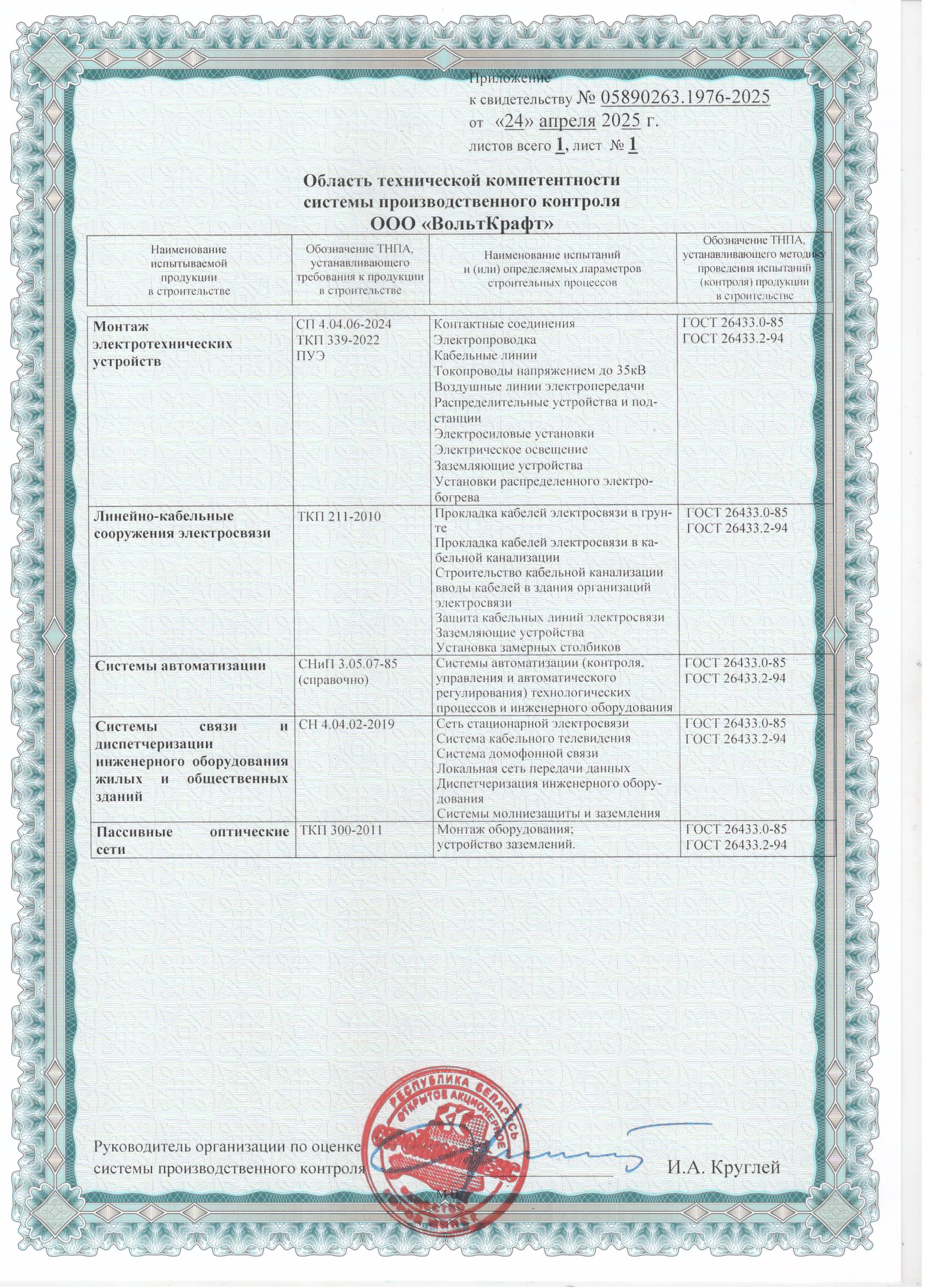 Сертификат 2